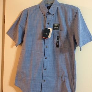 Arrow Men's Blue Short Sleeve Shirt